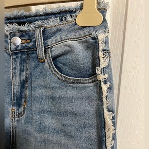 Fashion Nova Frayed Jeans